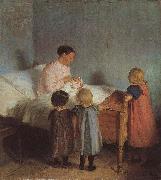 Anna Ancher Little Brother oil painting artist